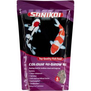 SaniKoi Colour hi grow mix visvoer 6mm 3 liter